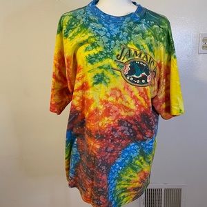 Jamaica Tie Dye Vintage Party T Shirt